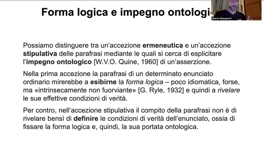 Lezione 1. Ontologia
